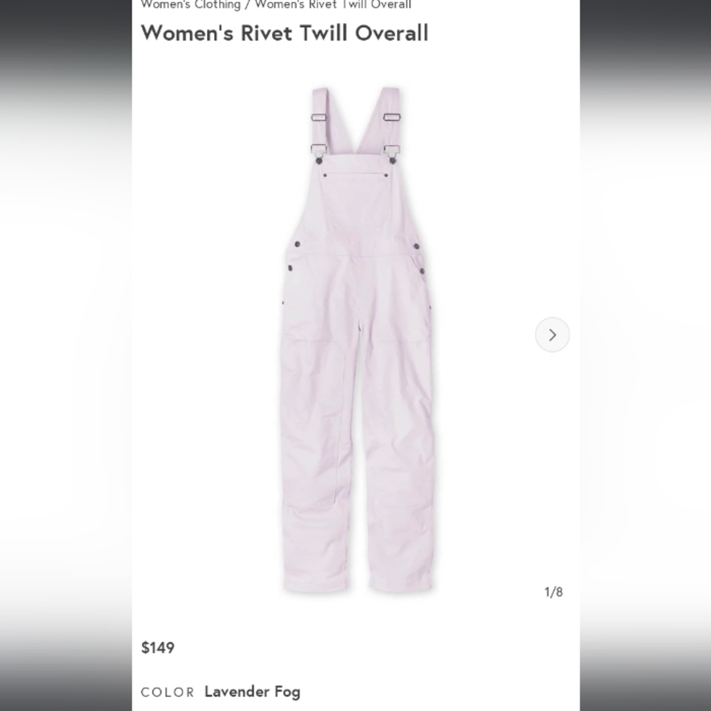 Stio Rivet Twill Overalls